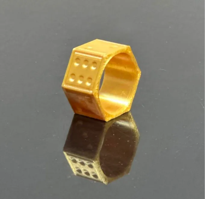 Gambler's D6 Ring