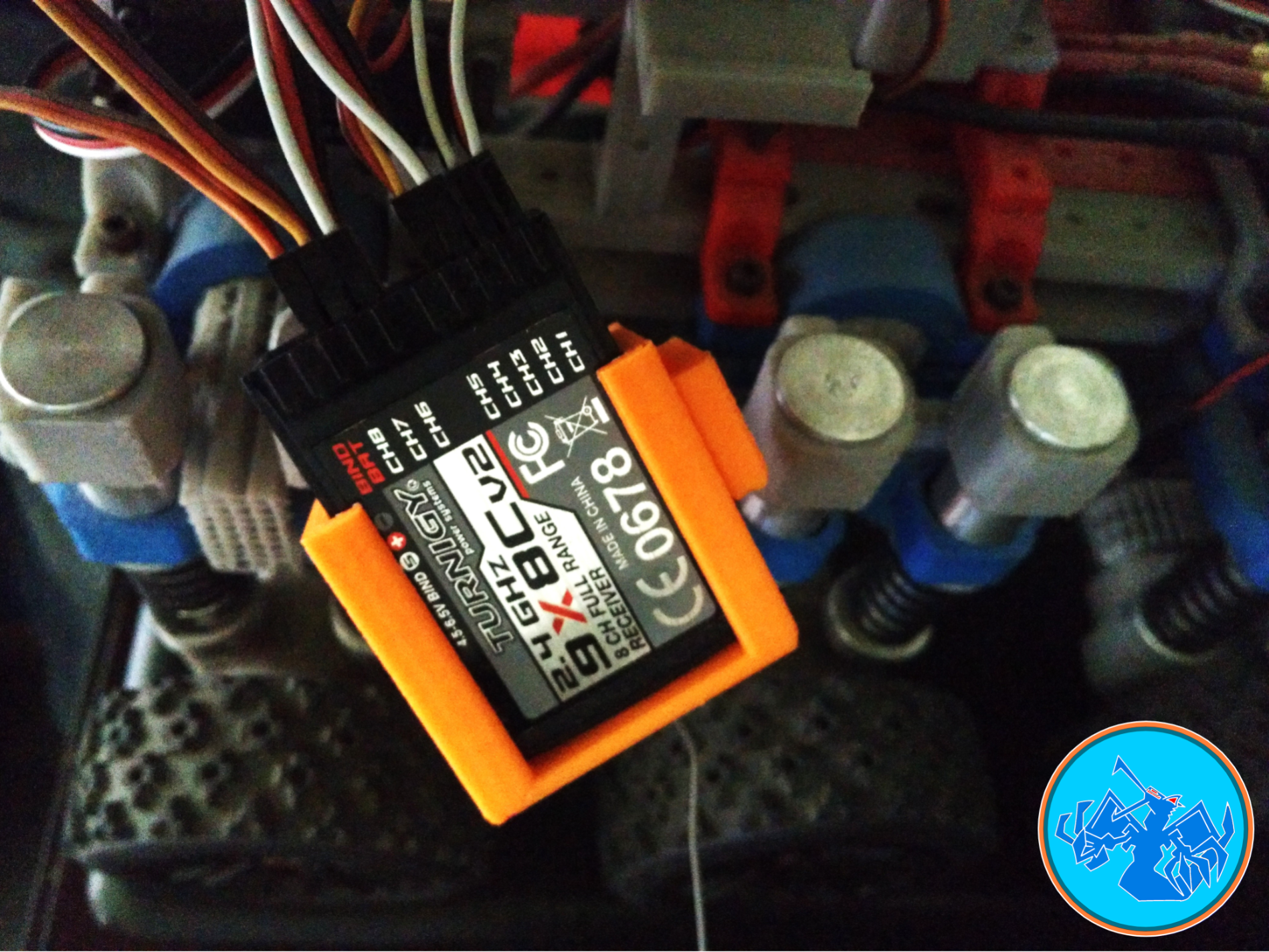 Turnigy 9x Receiver Holder and Protector