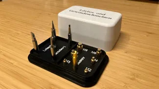 Box - Utensilien zum Einschweissen von Gewindeeinsätzen