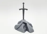 Figurine 'Épée dans la pierre' — photo 2