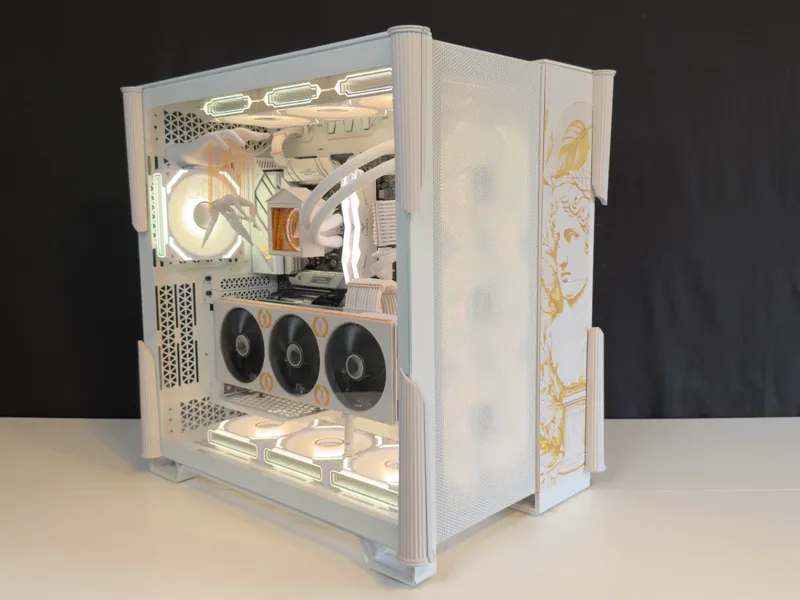 XFX 7900xtx Fan Shroud and AIO Pump Cover 