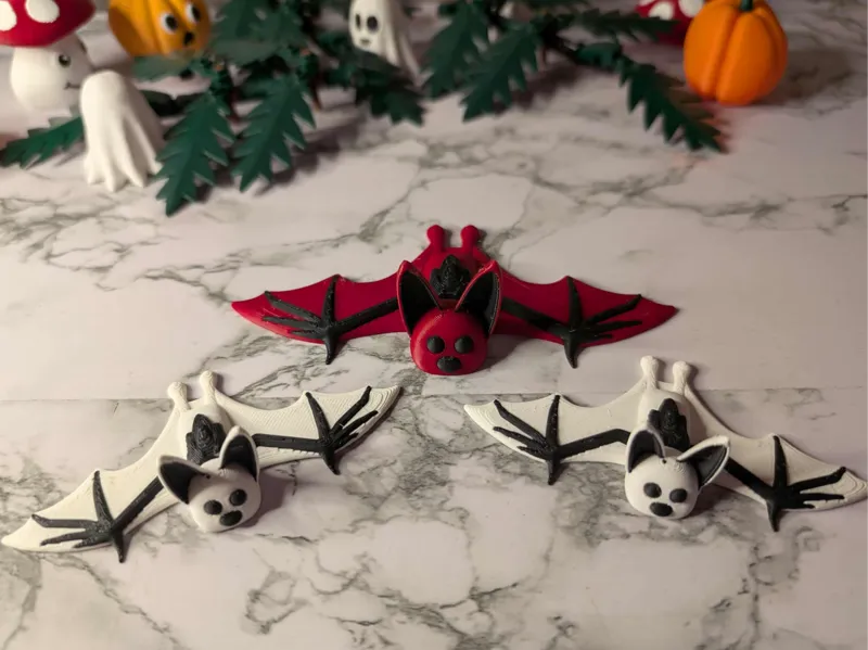 Cute Bat Figure
