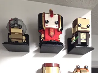 BrickHeadz Wall Mount Display