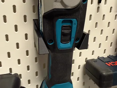 Makita DTM52 Holder for IKEA SKÅDIS Pegboard