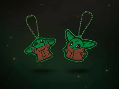 Grogu Fidget Clicker Star Wars Desk Toy