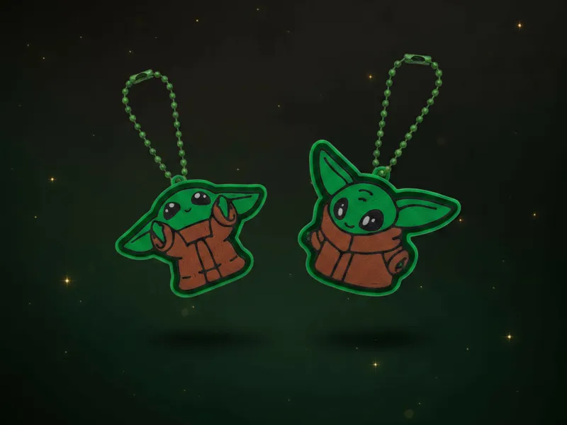 Grogu Fidget Clicker Star Wars Desk Toy