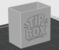 Just box whit "Tip Box" 0.2mm layer, 2 walls, 15% infill