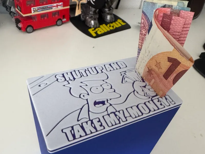 Shut Up And Take My Money! – Money Box / Tip Box
