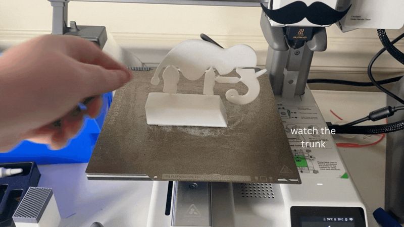 Weird Elephant Mechanism