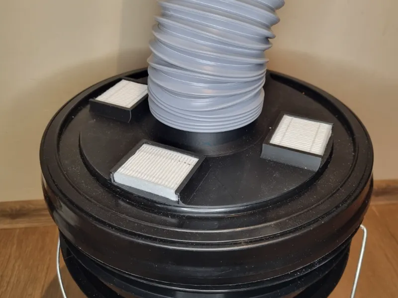 Water Filter Air Bucket for Spray Booth & Airbrush