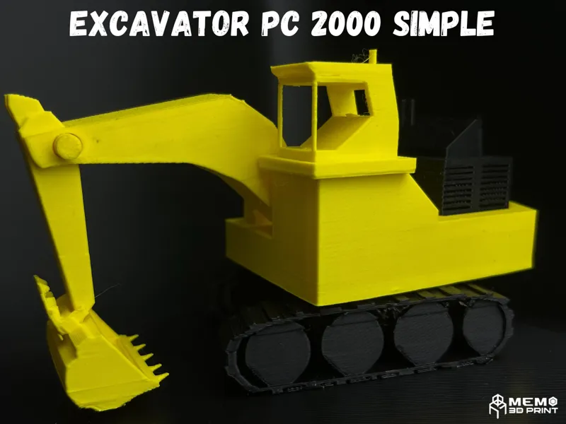 Excavator PC 2000 Simple - Figure (V1+V2)
