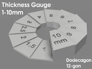 Thickness Gauge 1-10 mm