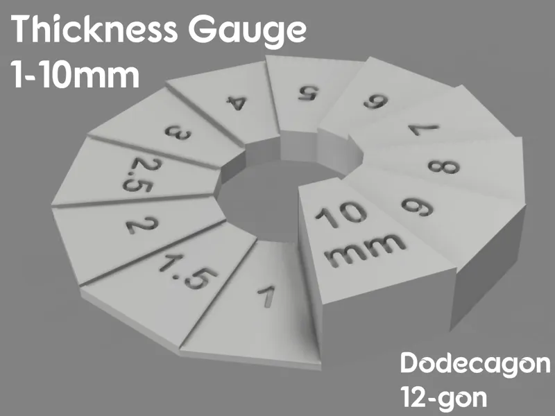 Thickness Gauge 1-10 mm