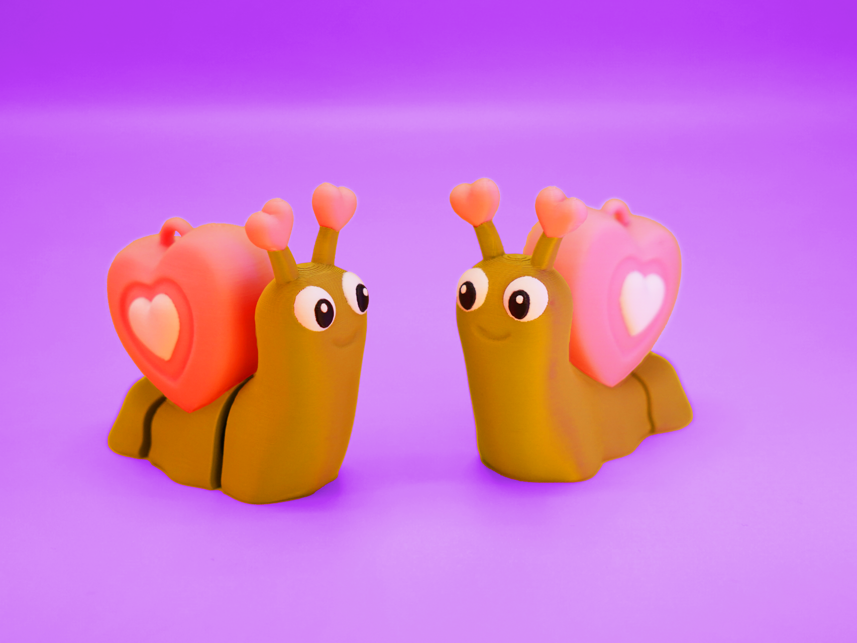 Articulated Valentine Heart Snail