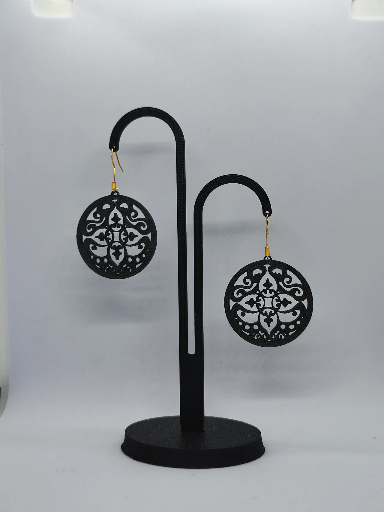 Aretes Roseta Nocturna view 2