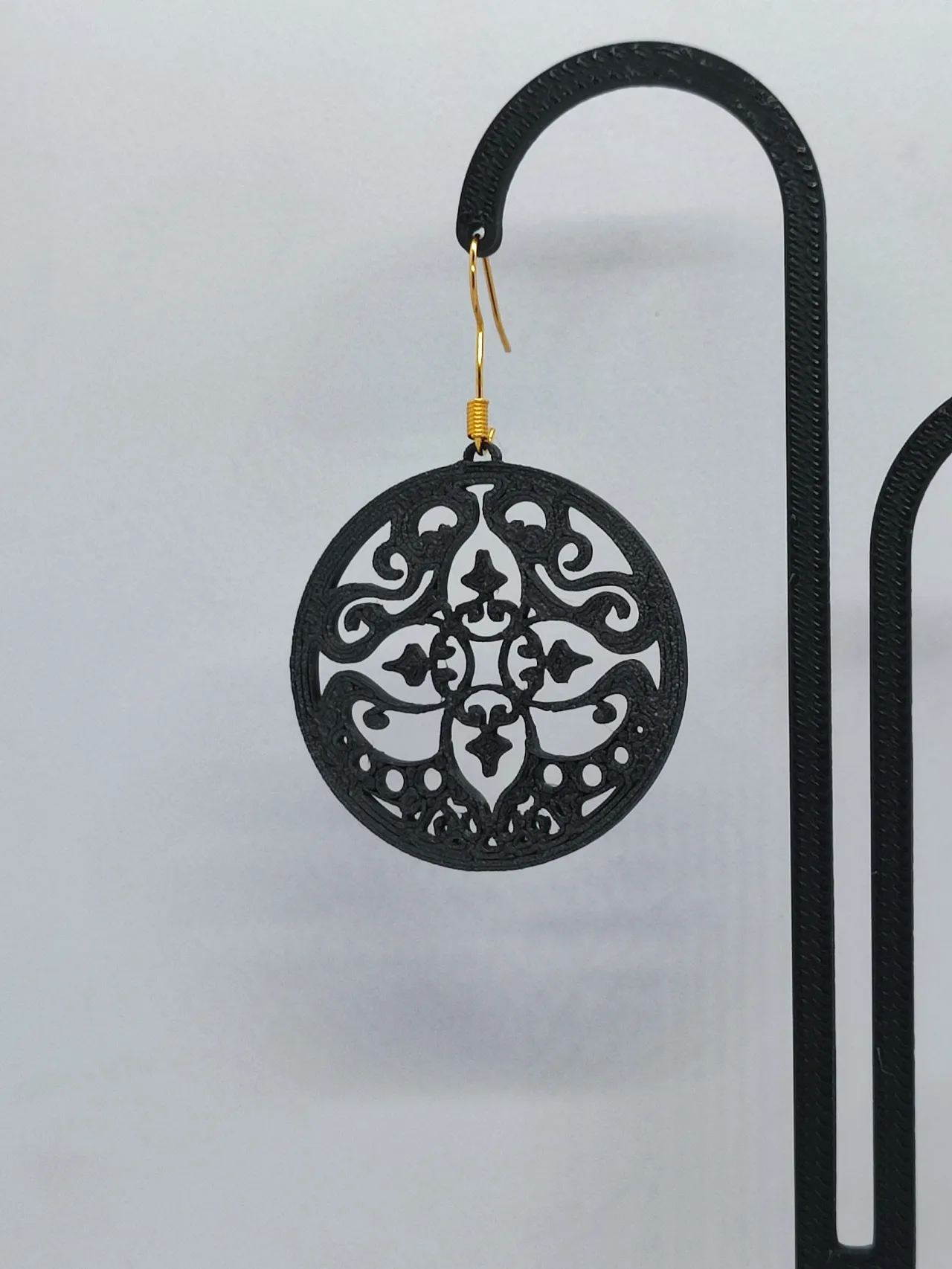 Aretes Roseta Nocturna view 4