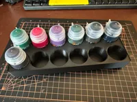 Bac Gridfinity pour pots de peinture Citadel x12 — photo 1