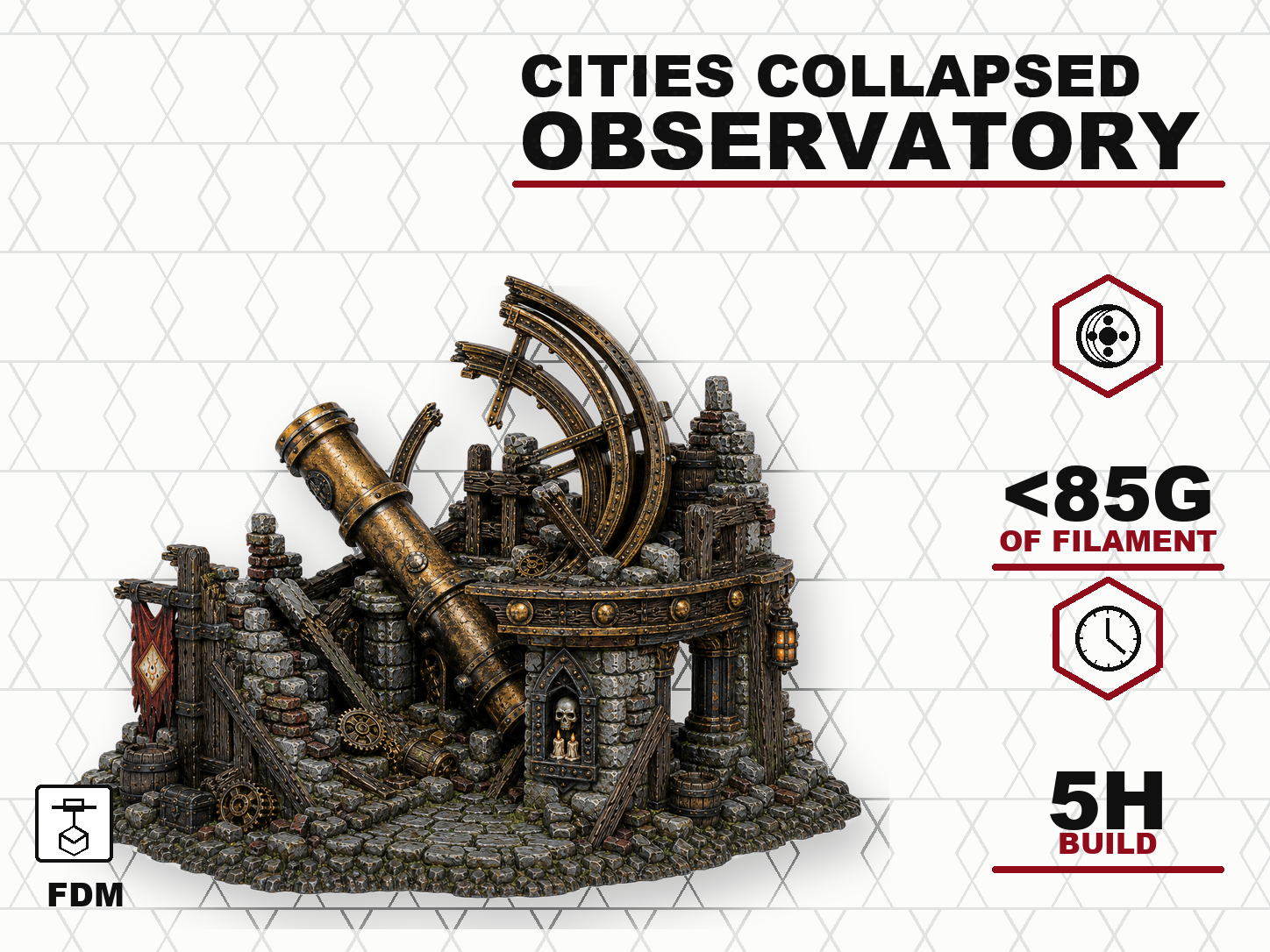Gothic Cities Collapsed Observatory - Fantasy