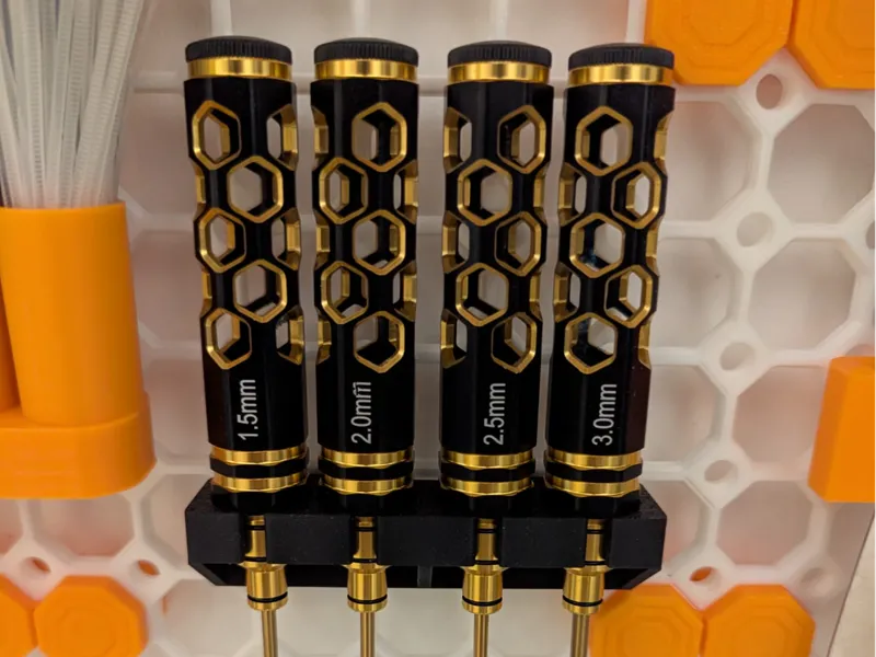 4-piece Multiboard Hex Driver Set Holder