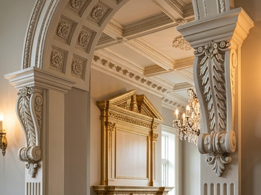 Miniature Acanthus Leaf Corbel