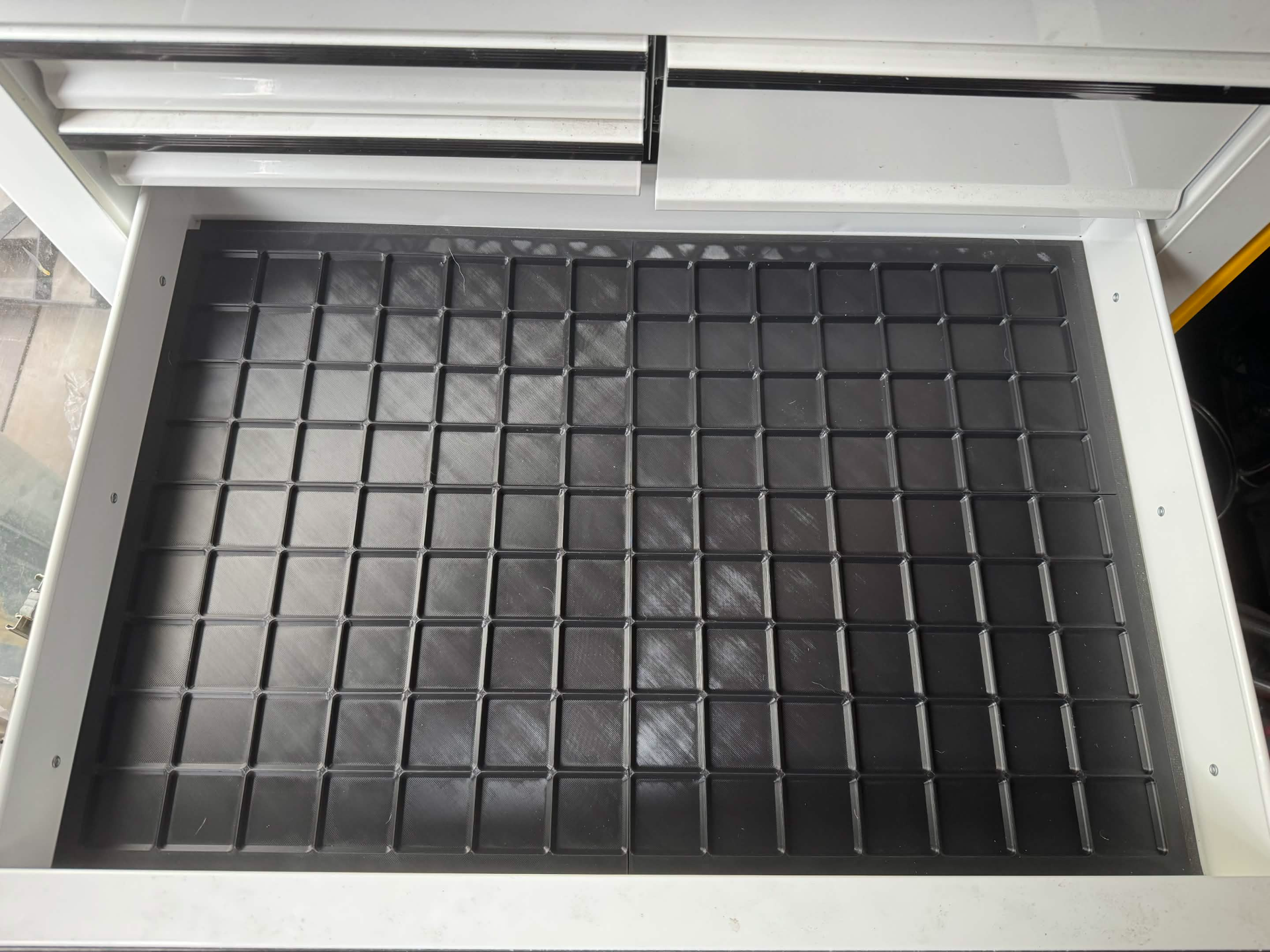 US General 30 Inch 5 Drawer Cart Gridfinity Base