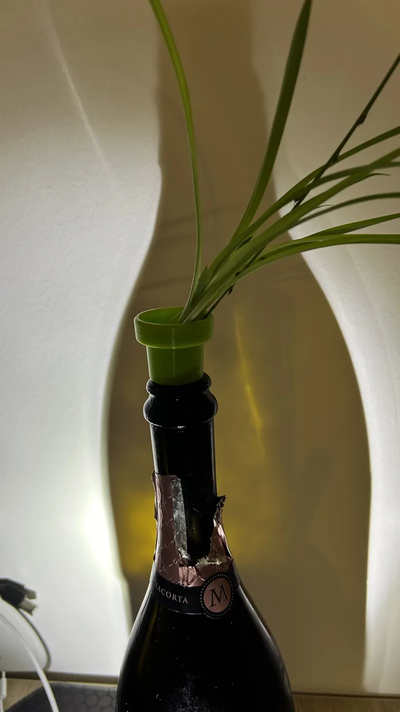 Bottle Herb Planter