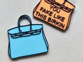 Birkin keychain