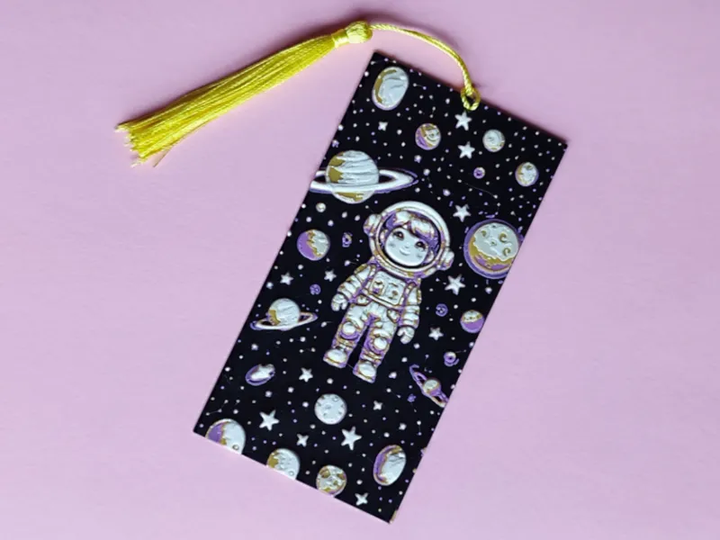 Girl Astronaut bookmark