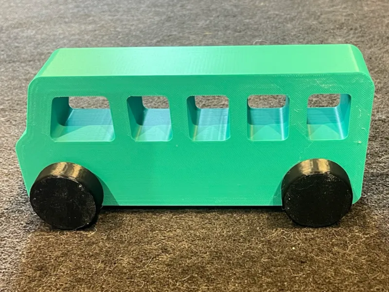 Push Toy - School Bus