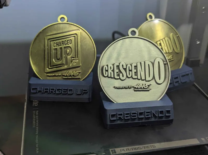 FRC Medal Display Stands
