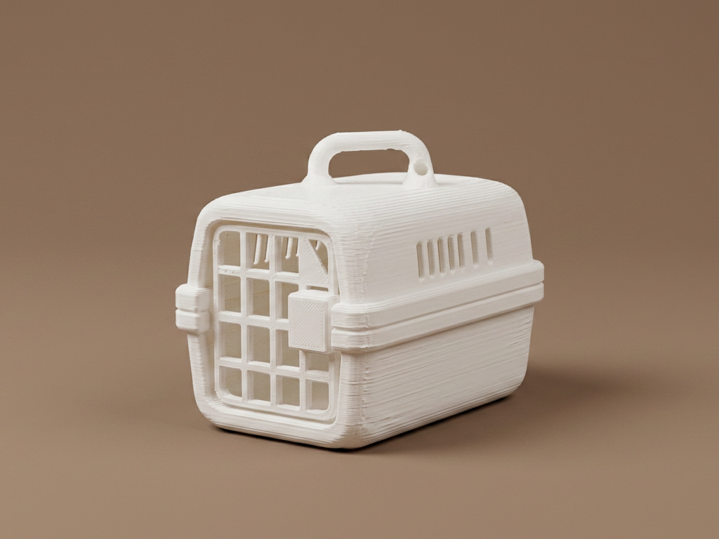 Pet Carrier – Mini Dollhouse Animal Transport Box