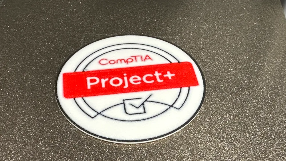 CompTIA Project+ Coaster by A1 Graphix - MakerWorld