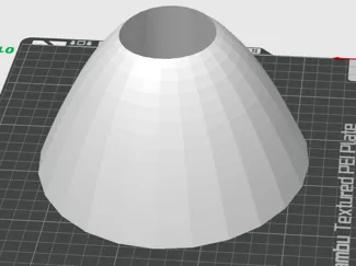 outside of a baking soda and vinegar volcano