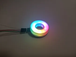 8 LED ring diffuser