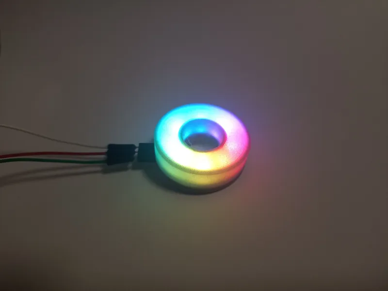 8 LED ring diffuser