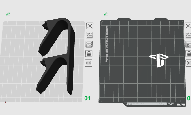 Miniatura 4 do modelo 3D PS4 Controllers Stand