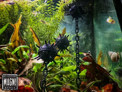 Sea Mine - Aquarium Decor 