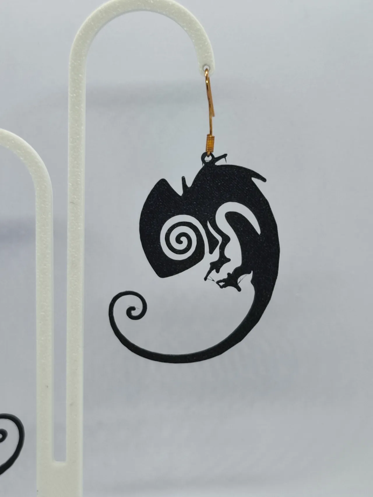 Pendientes Camaleón Espiral view 4