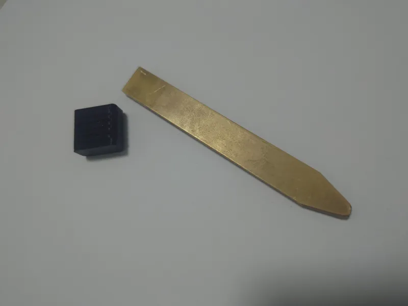 银行名章帽 名章盖 4mm X 12mm
