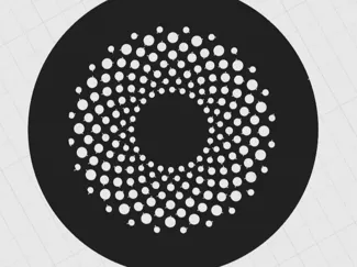 Circle vent cover