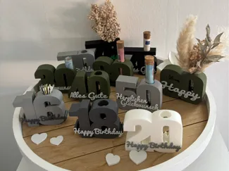 Money Gift Numbers–Birthday /Anniversary Gift Idea