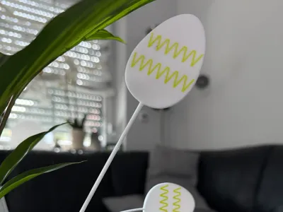 Easter egg for flower vase 2.0