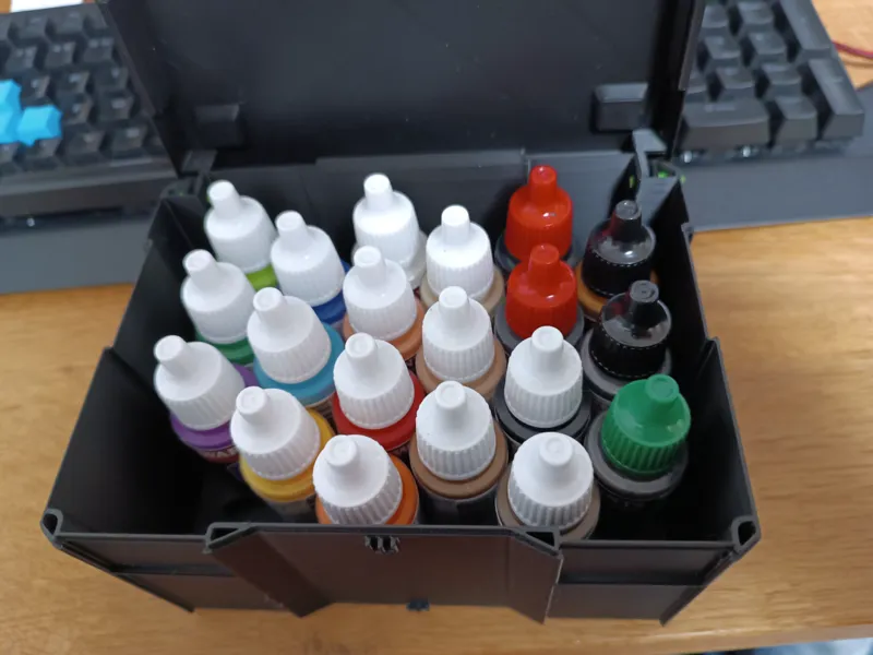 Warpaints insert for Systainer T-Loc Mini