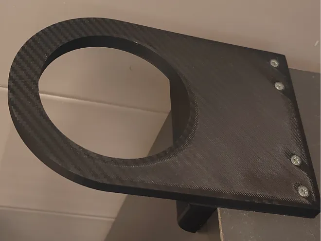 Hair dryer holder