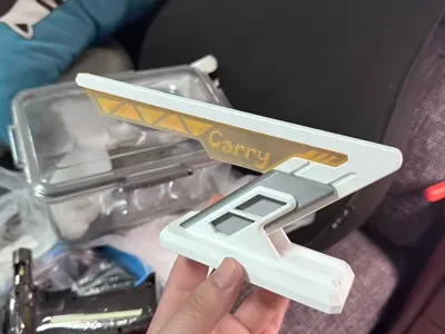 75mm Graphics Card Holder, Adjustable Height