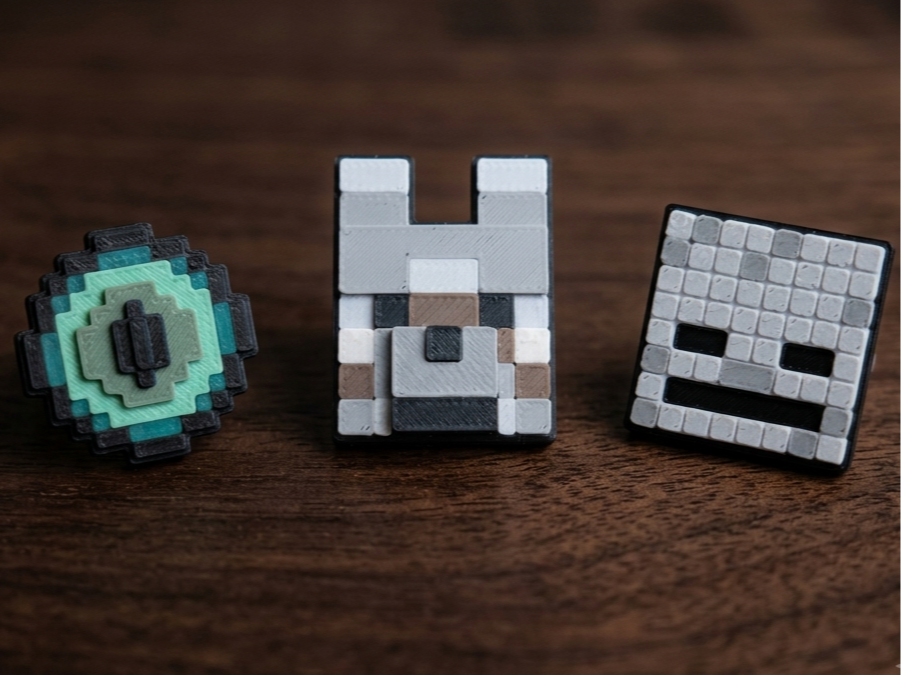 Minecraft Jibbitz Croc Charms - Pack 02