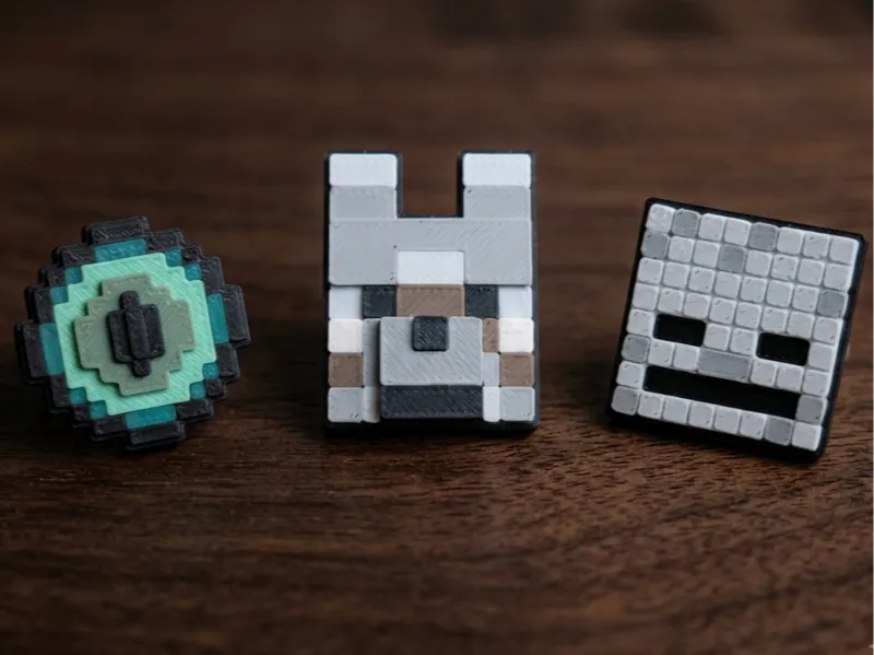 Minecraft Jibbitz Croc Charms - Pack 02