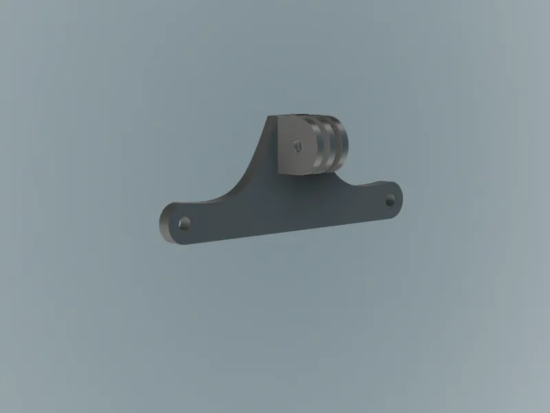 Vesa to GoPro adapter