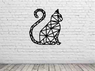 animal geometrico decoracion de pared v7