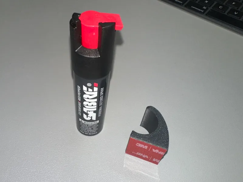 Sabre Pepper Spray Holder Clip Defense Spray Clip